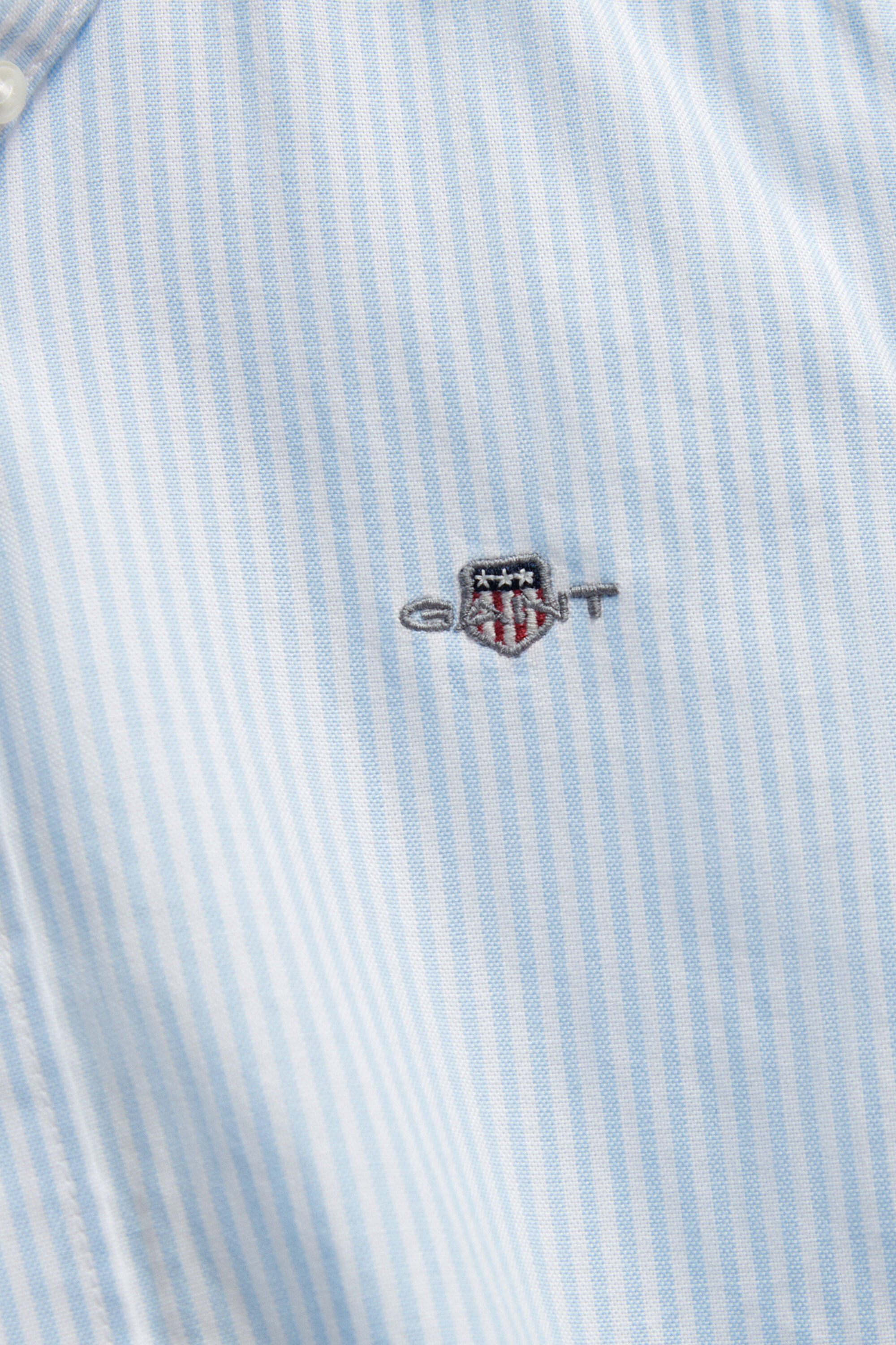 Camisa Oxford às riscas Teen Boys