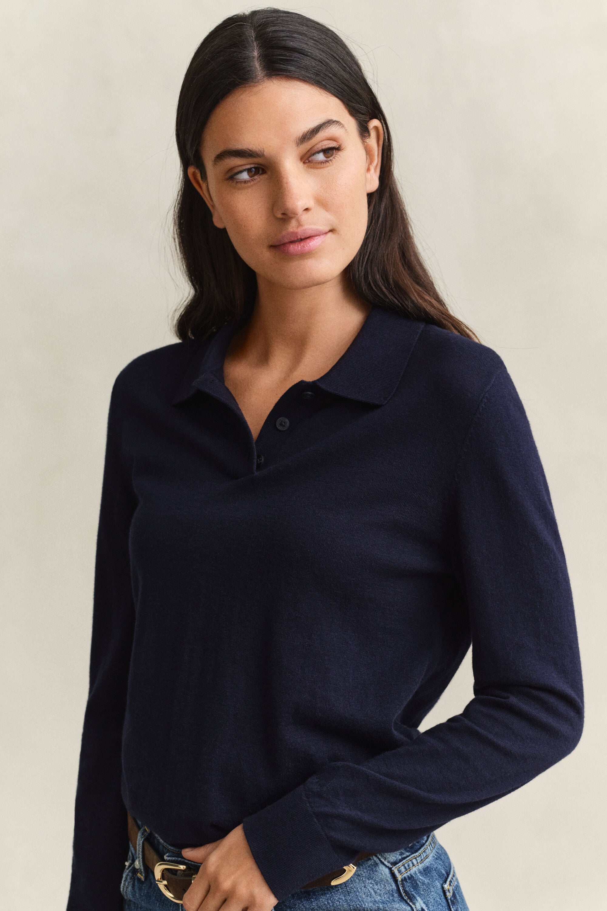 Camisola de malha fina