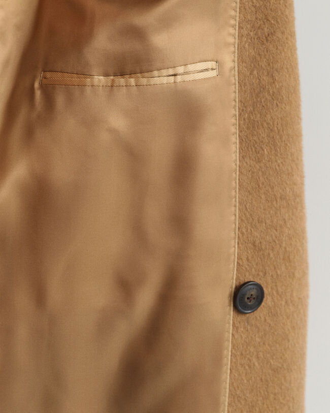 Sobretudo em lã oversized