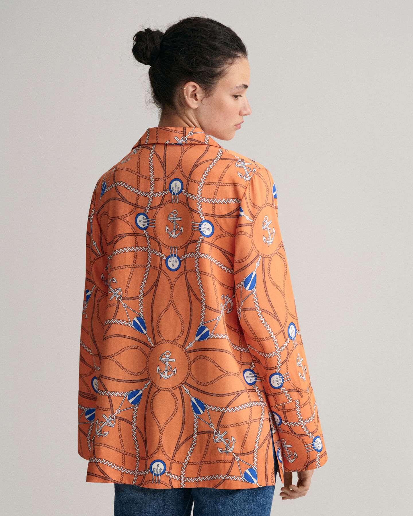 Blusa com estampado Sailing