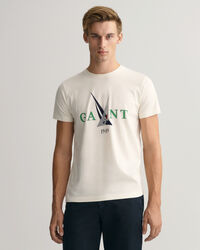 T-shirt com estampado Sail