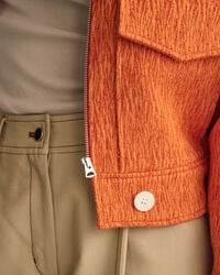 Casaco curto Bouclé