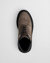 Botas com atacadores em camurça Clafton