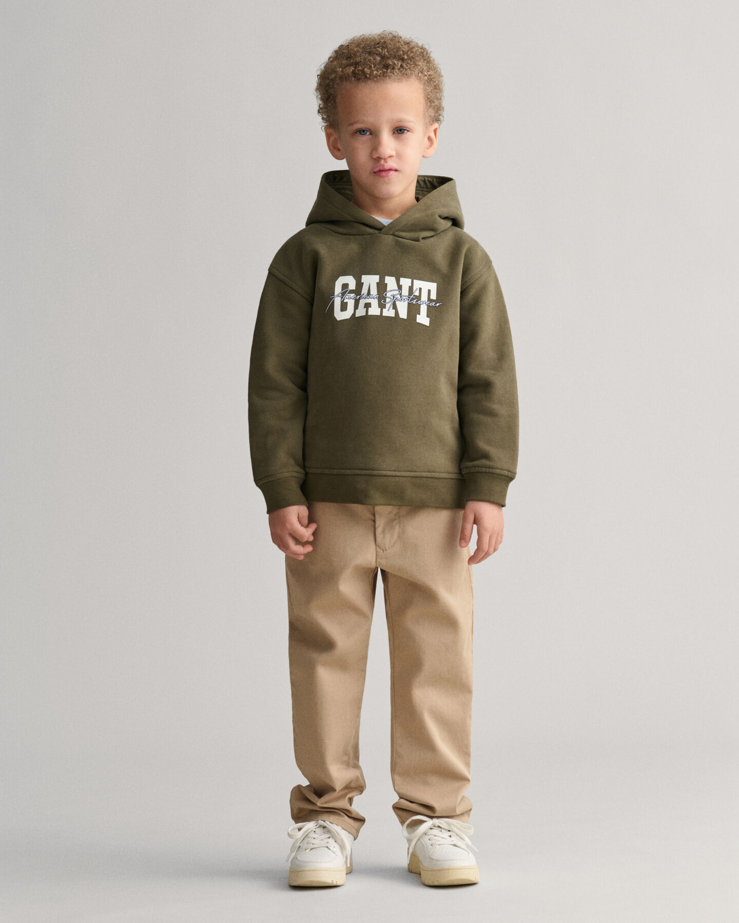 Sweatshirt com capuz GANT Arch Script Kids