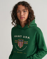 Sweatshirt com capuz Teens Banner Shield