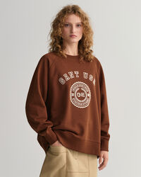 Sweatshirt com decote redondo GANT USA oversized