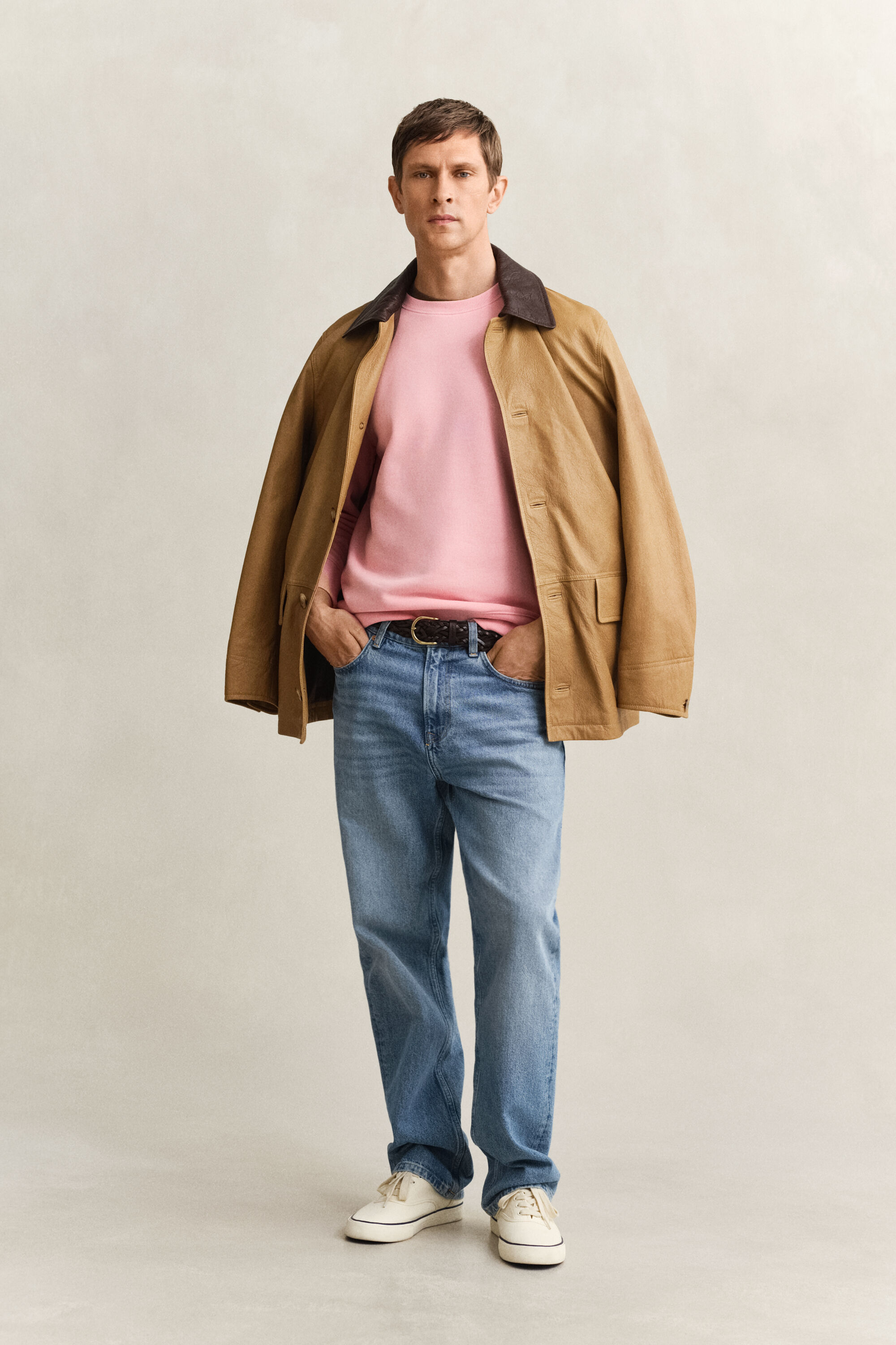 Sweatshirt com decote redondo Shield