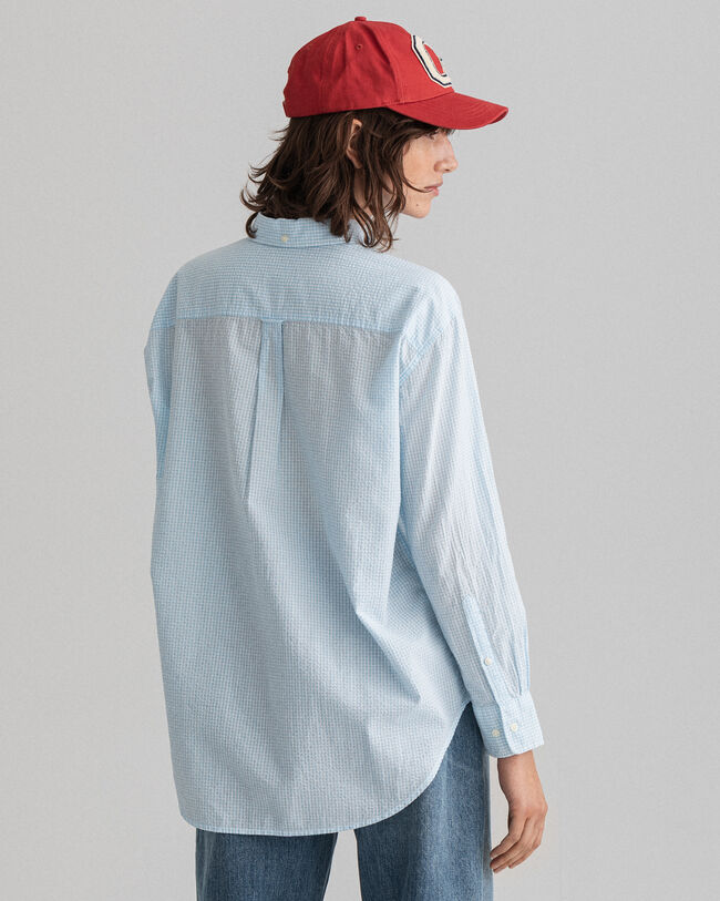 Camisa Gingham relaxed fit