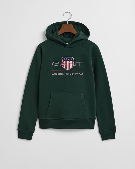 Sweatshirt com capuz Archive Shield Teens