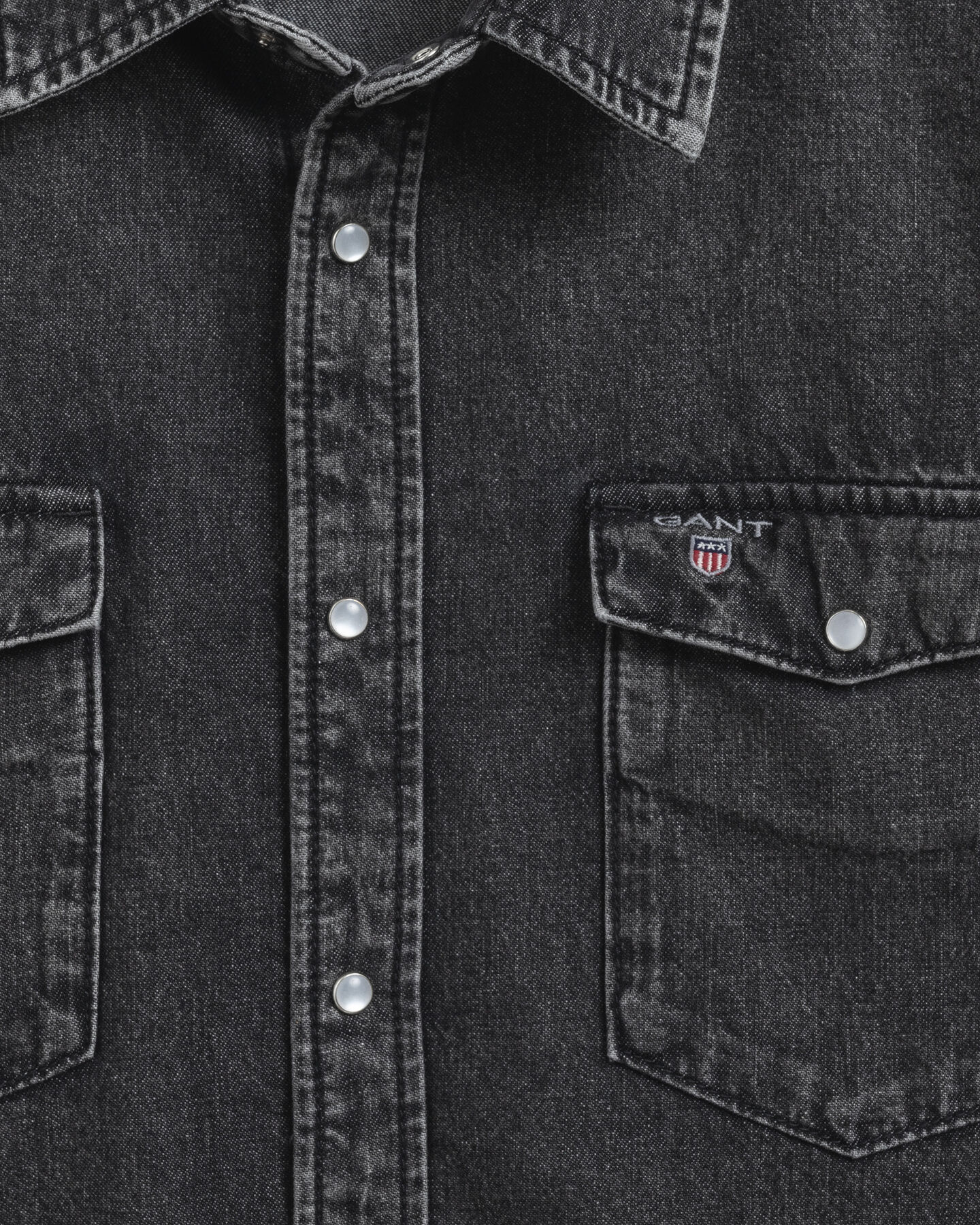 Camisa de ganga oversized Teen Boys