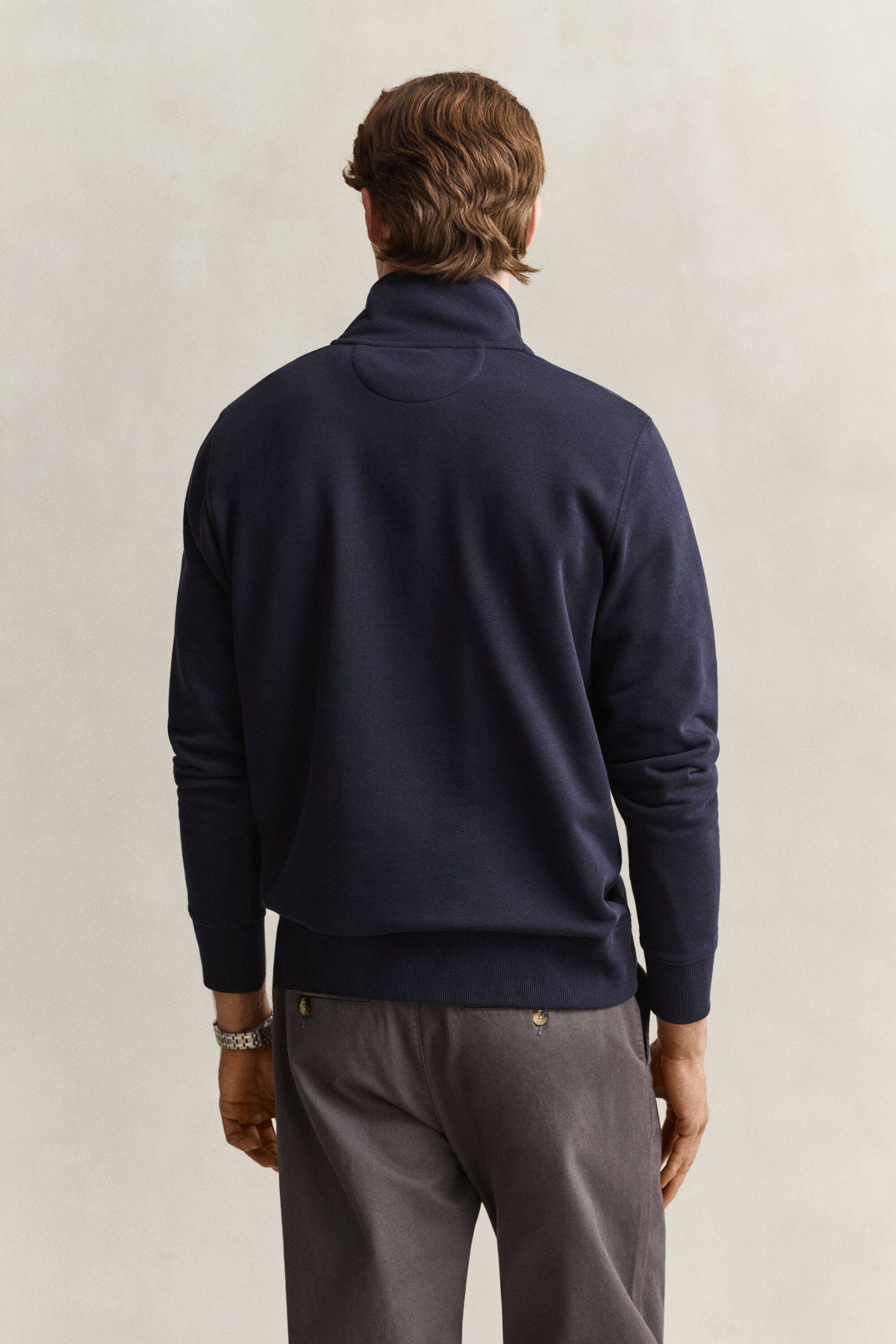Sweatshirt com meio fecho Shield