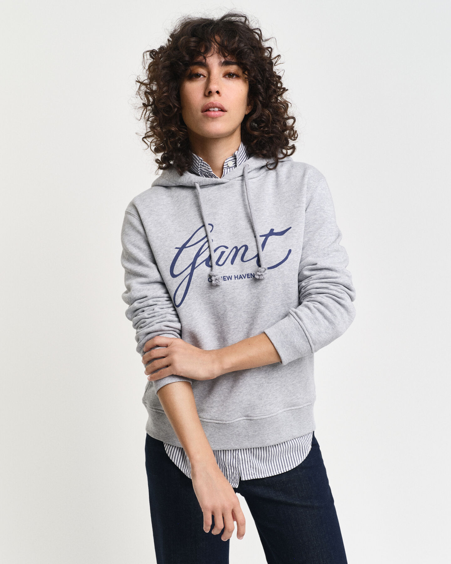 Sweatshirt com capuz Script