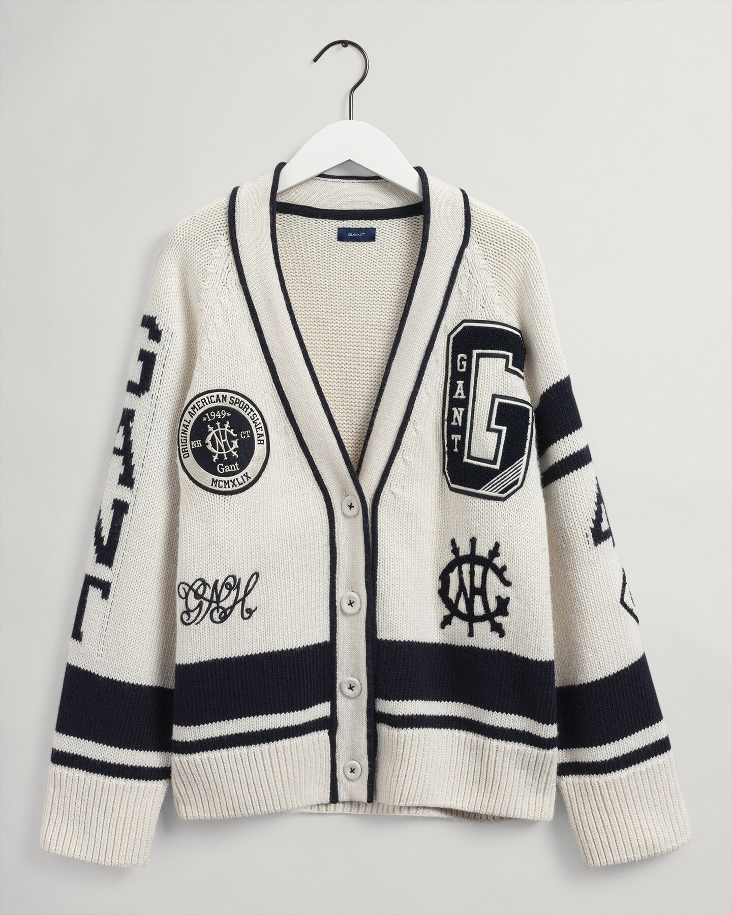 Casaco de malha GANT Varsity