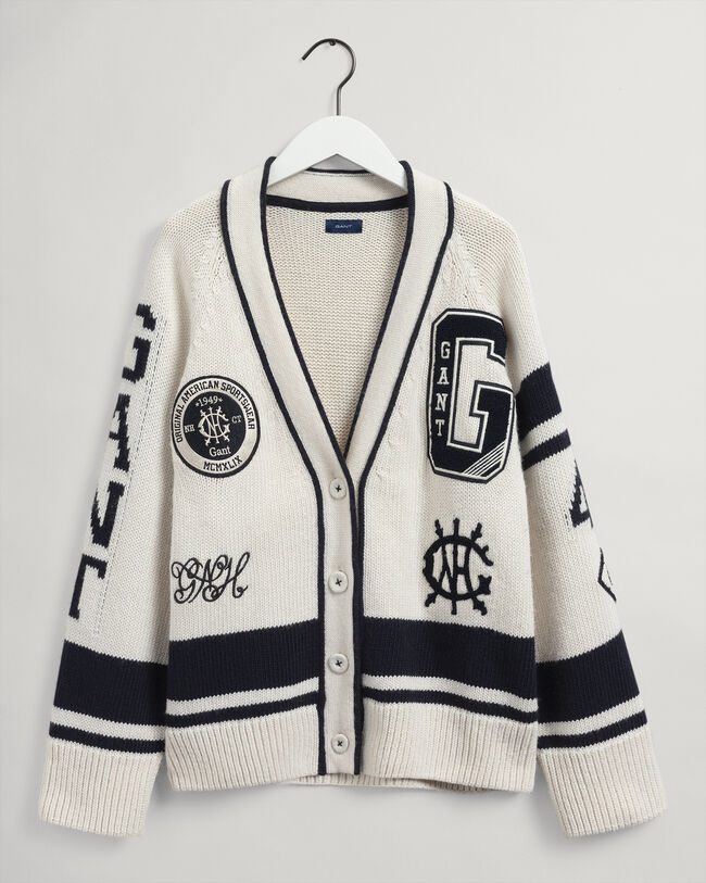 Casaco de malha GANT Varsity