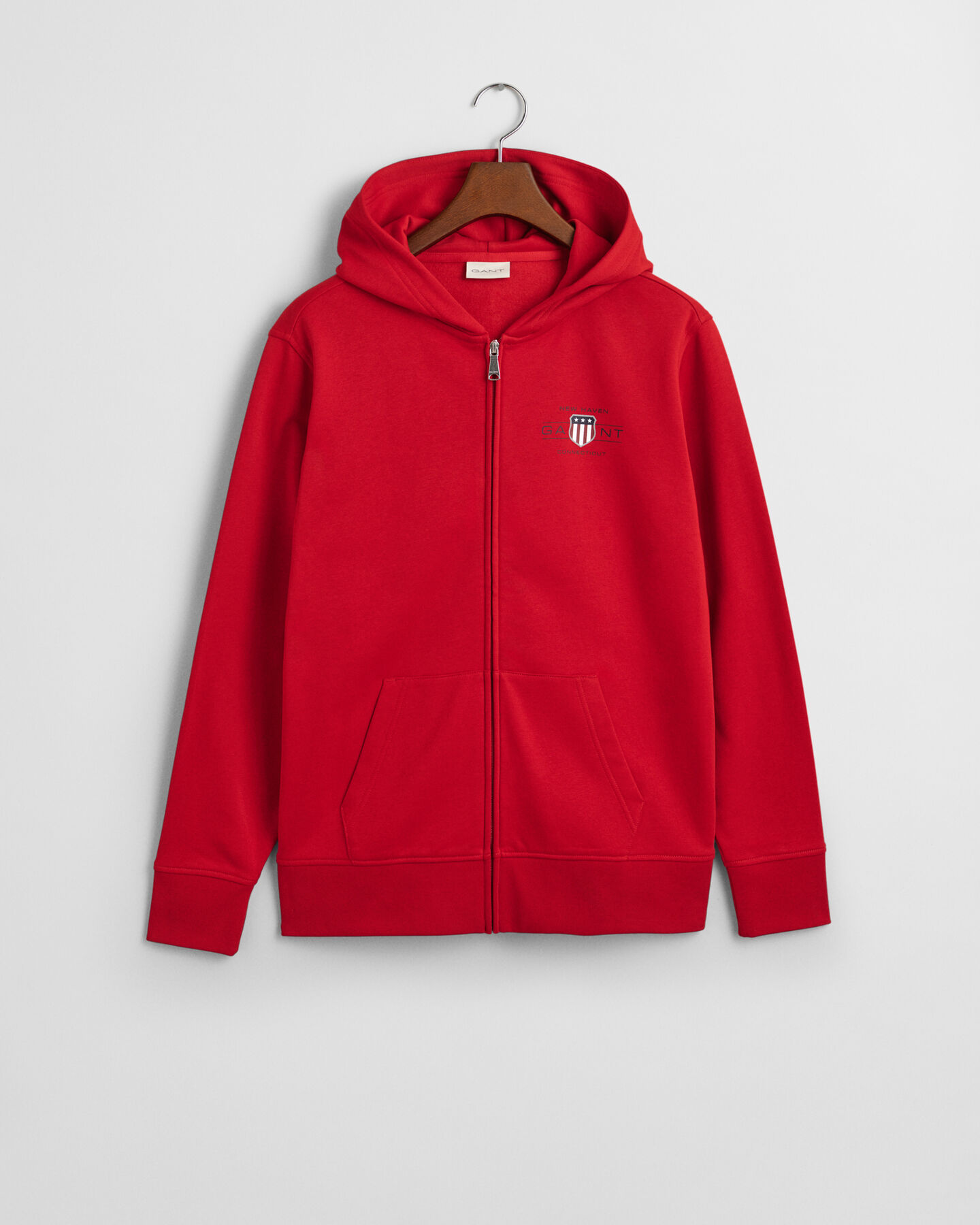 Sweatshirt com capuz e fecho Graphic