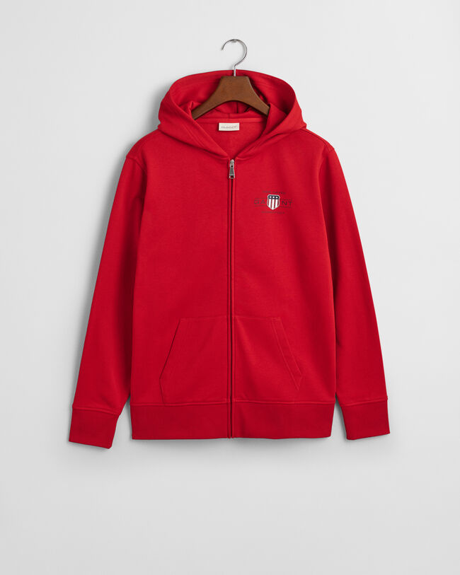 Sweatshirt com capuz e fecho Graphic