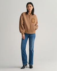 GANT Varsity Jacket em lã sarjada