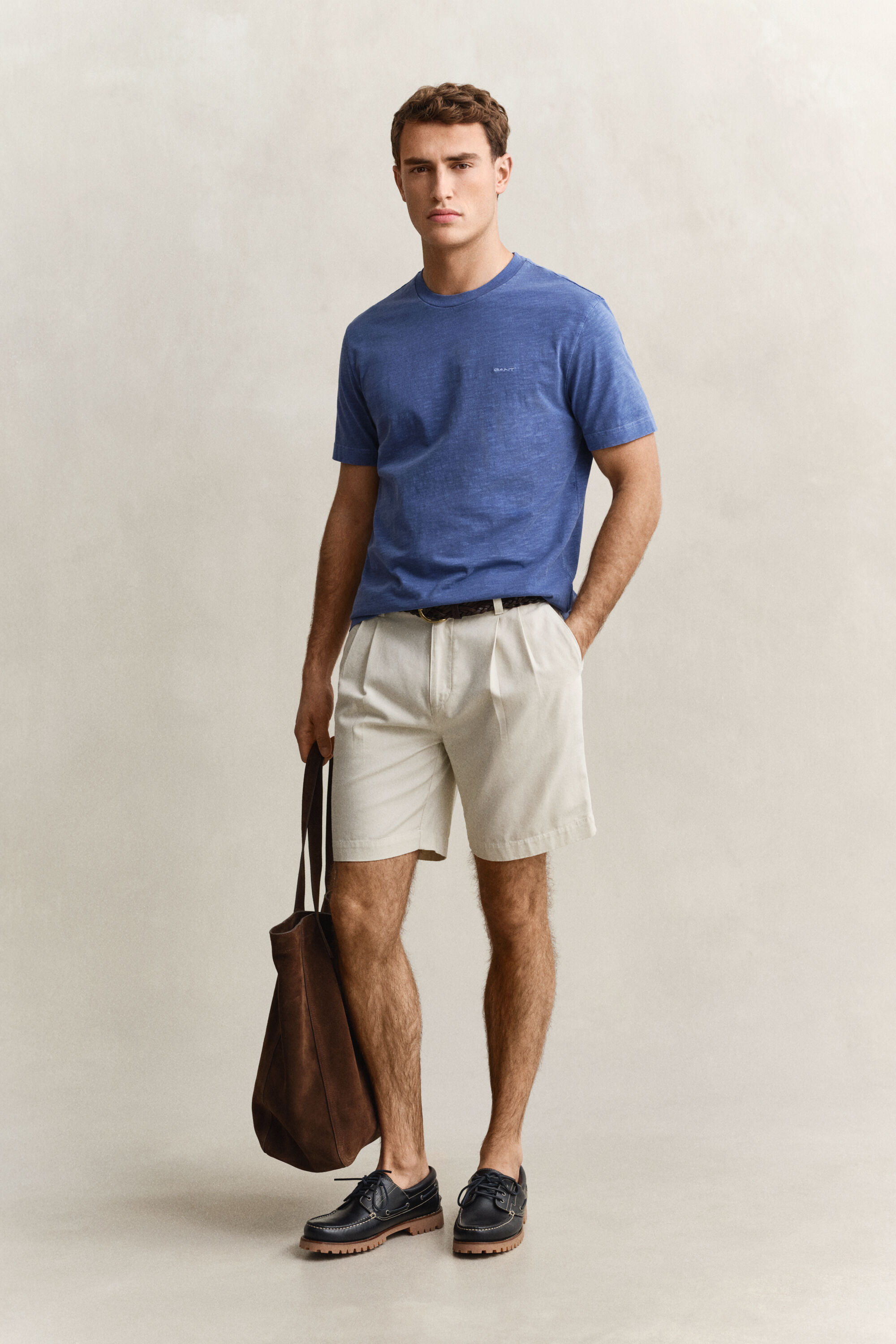 T-shirt com efeito desgastado