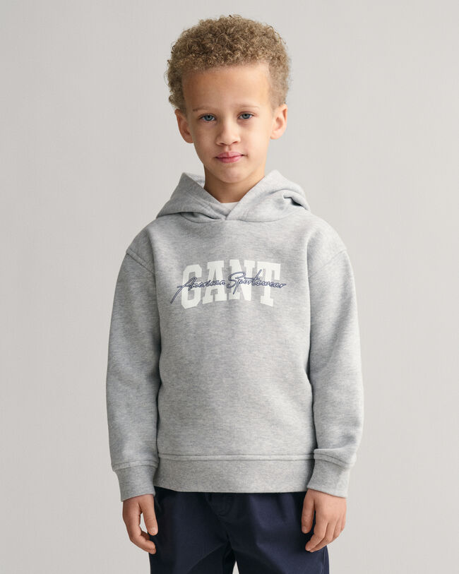 Sweatshirt com capuz GANT Arch Script Kids