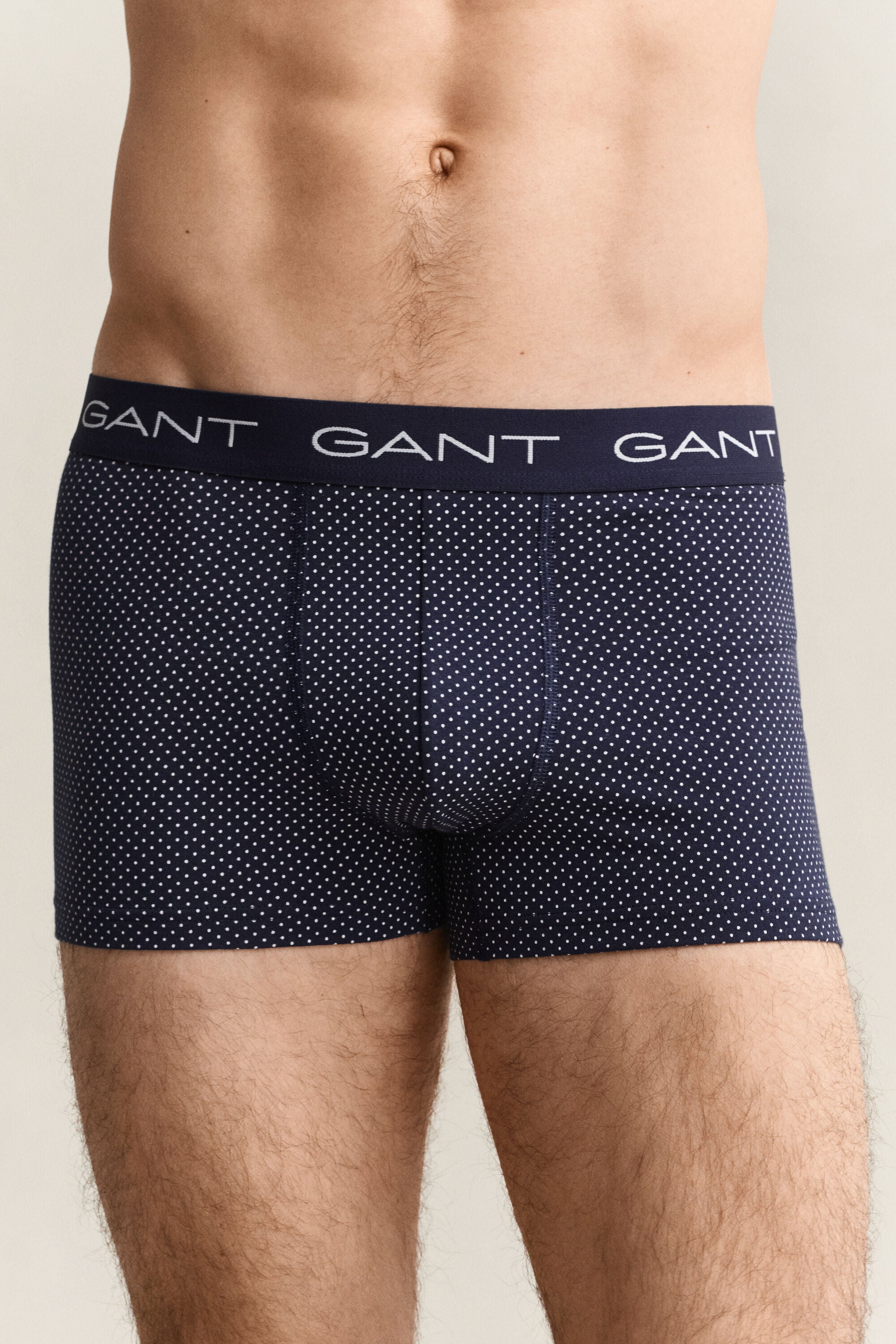 Pack de 3 boxers com estampado às bolinhas