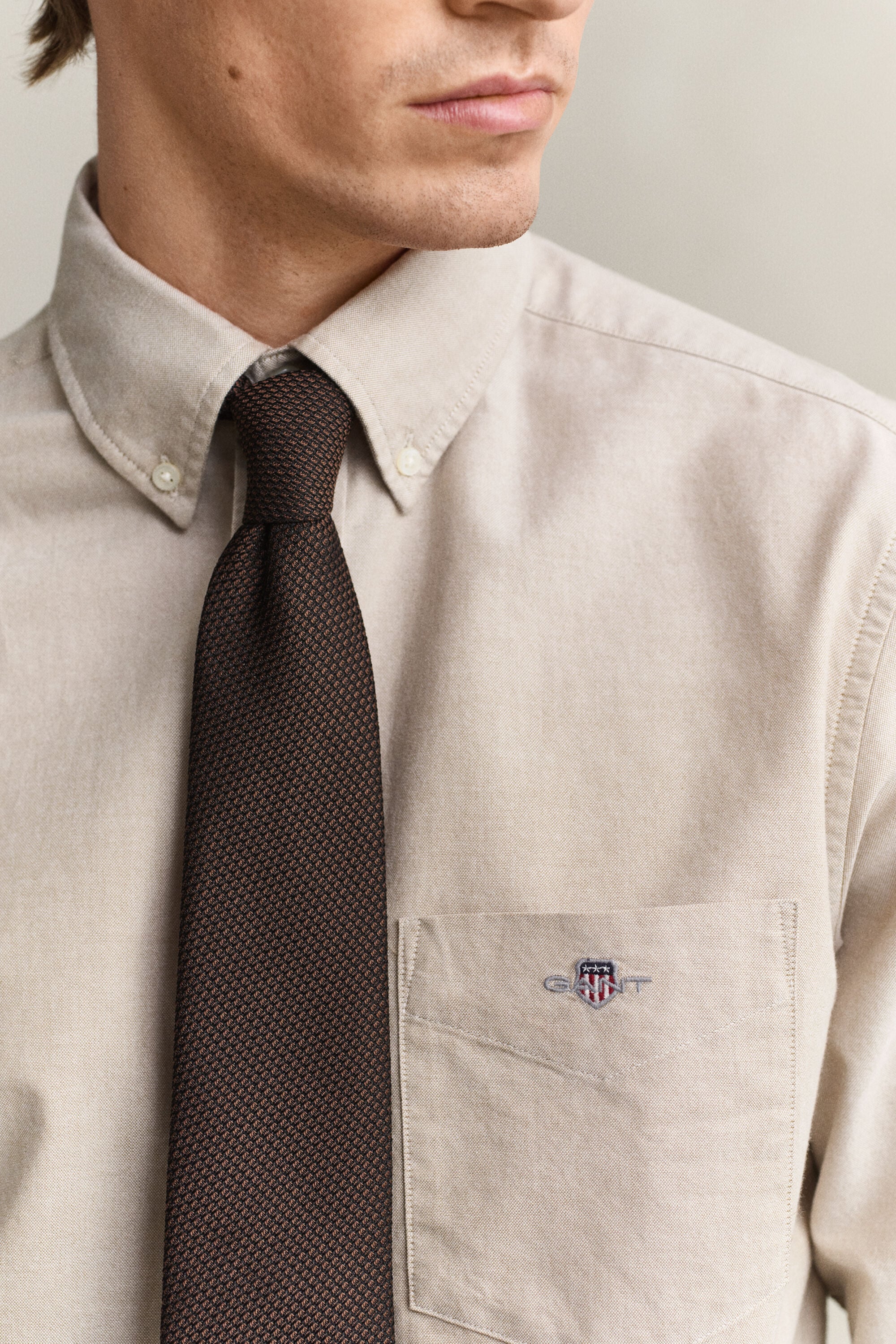 Camisa Oxford clássica regular fit