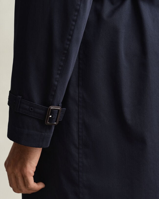 Gabardina em mistura de algodão