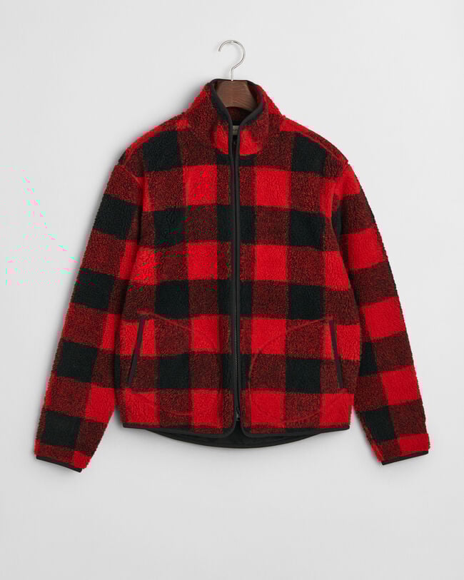 Polar com padrão de xadrez