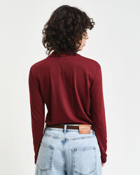 Polo de mangas compridas sem costuras