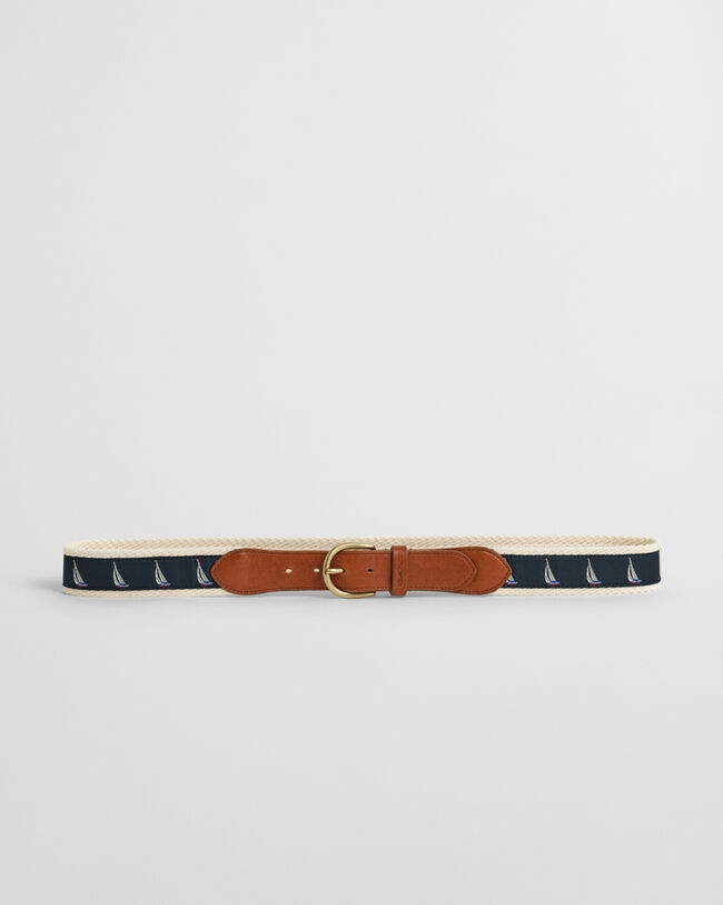 Cinto em tecido robusto Jacquard