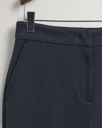 Calças cigarette em jersey