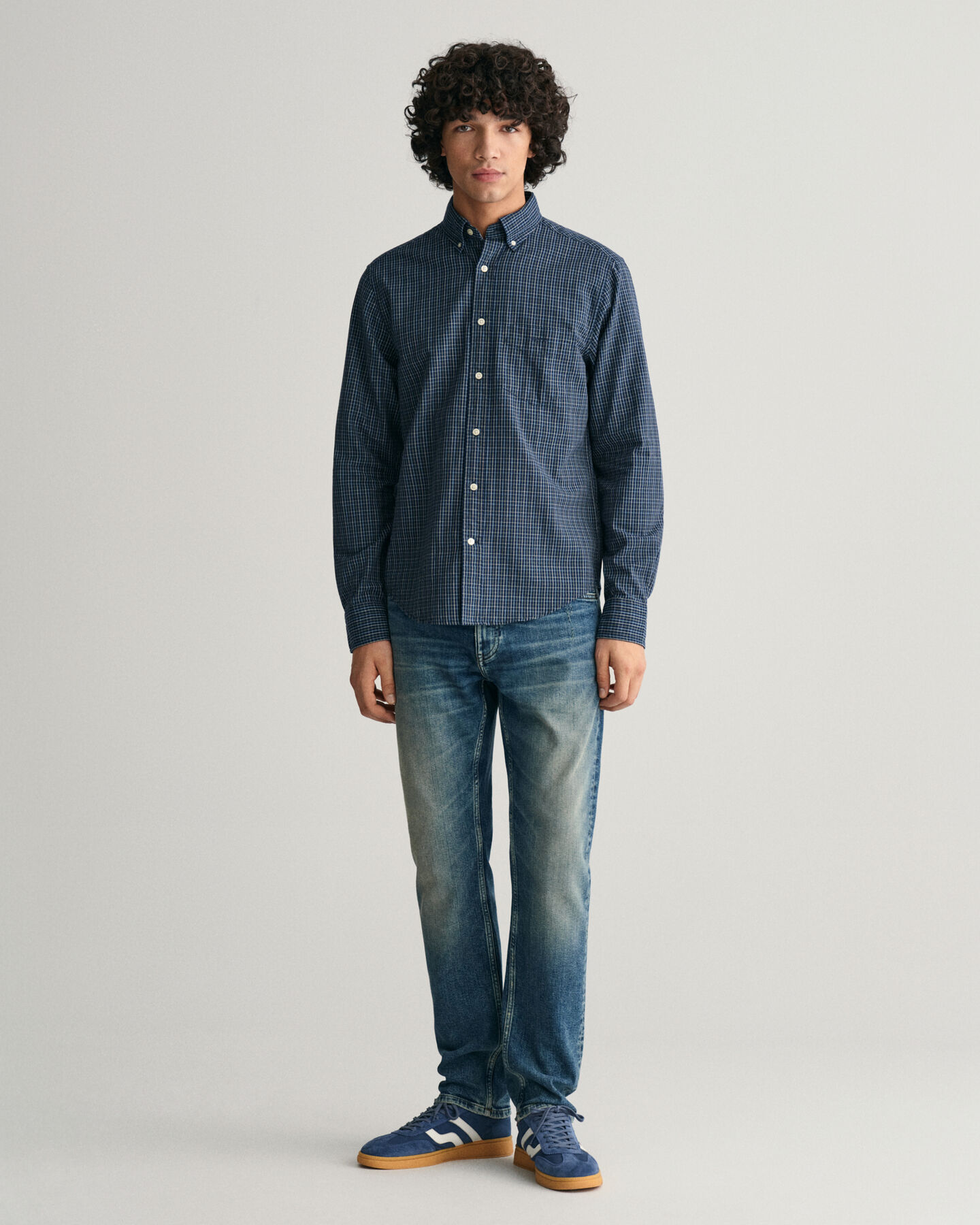 Camisa Oxford Archive Tattersall regular fit