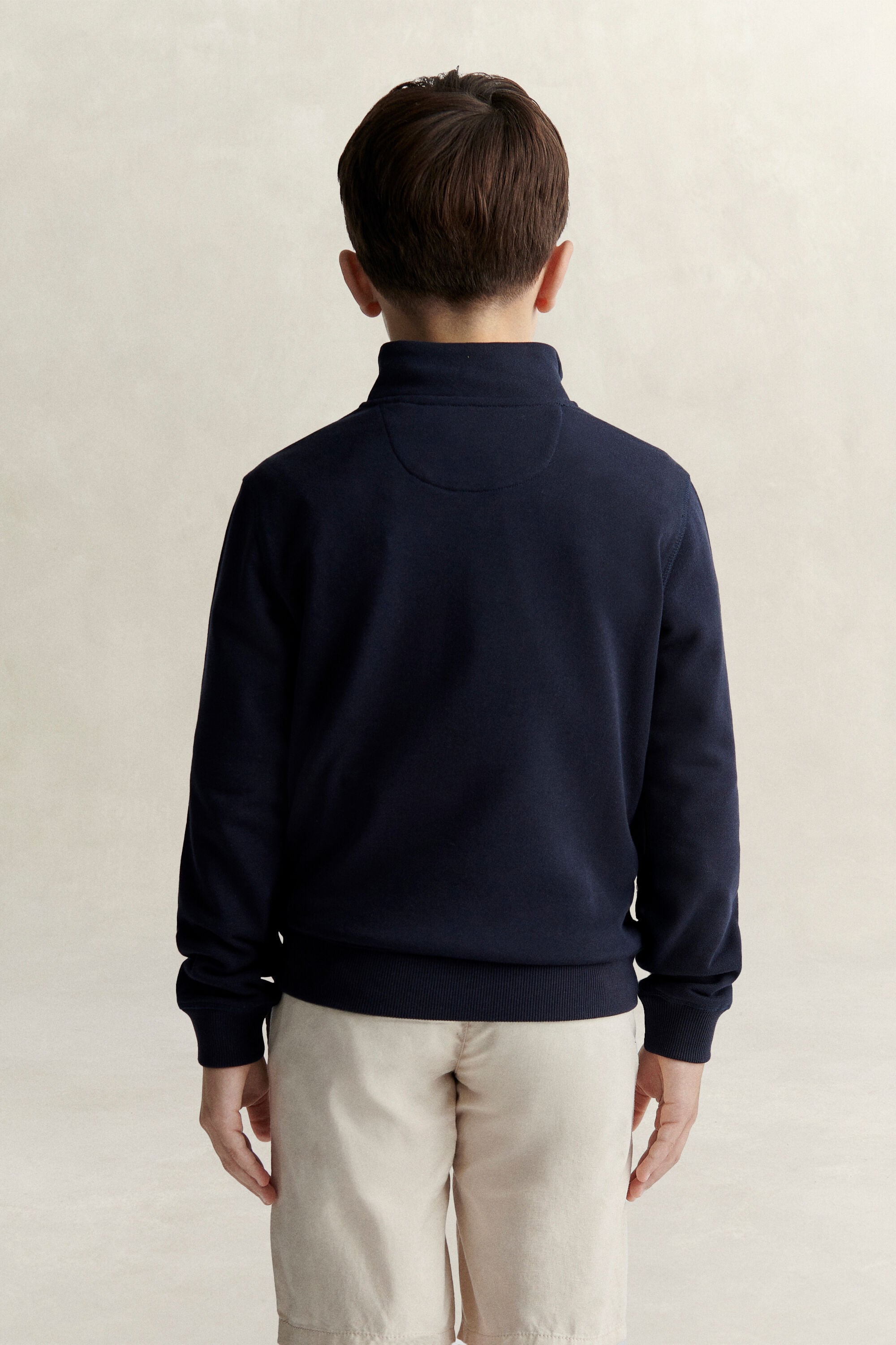 Sweatshirt com meio fecho de correr Shield Teen Boys