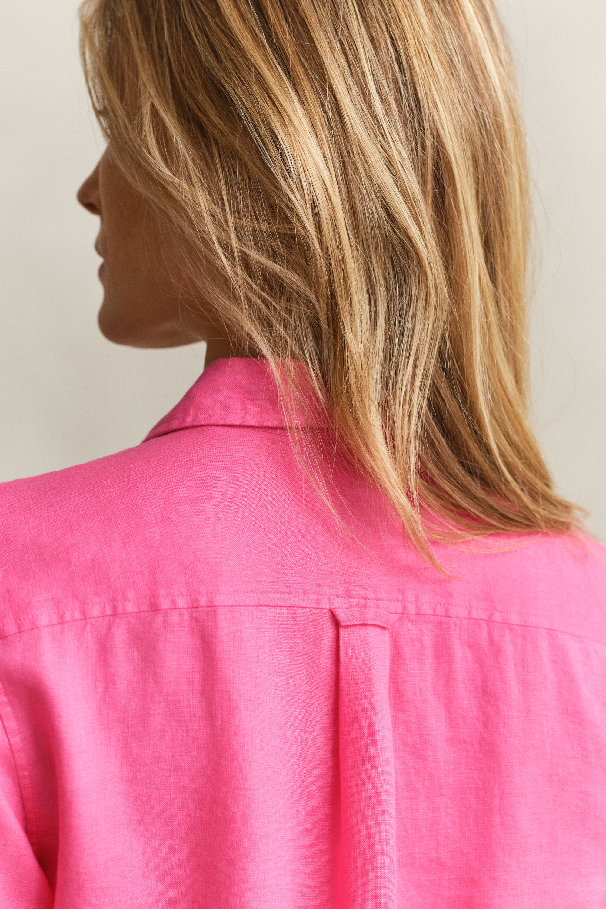 Camisa de linho regular fit