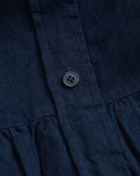 Vestido-camisa em linho