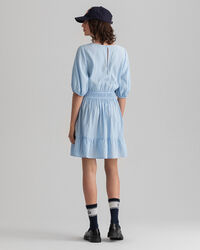 Vestido com mangas volumosas Flounce