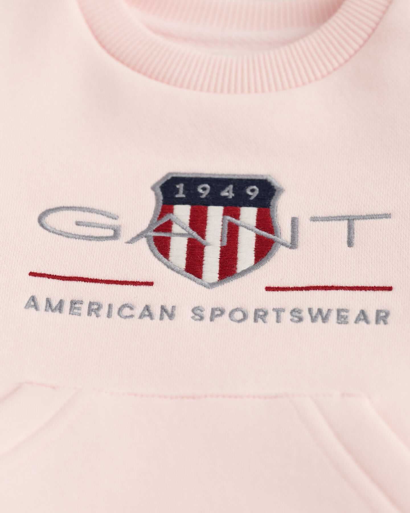 Sweatshirt com decote redondo Archive Shield Baby