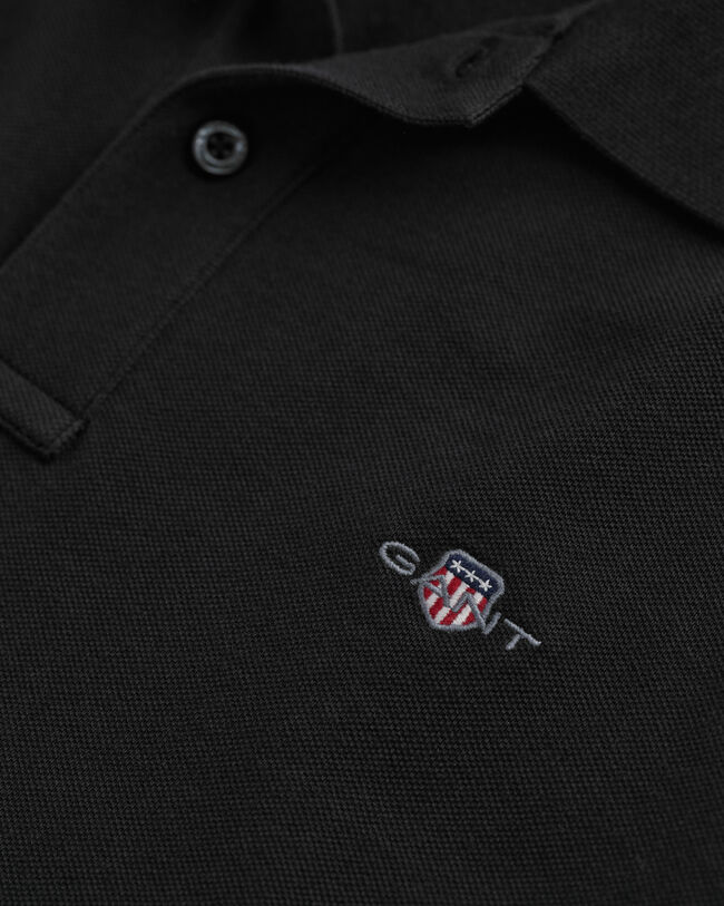 Polo em algodão piqué Shield regular fit