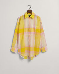 Camisa Madras oversized