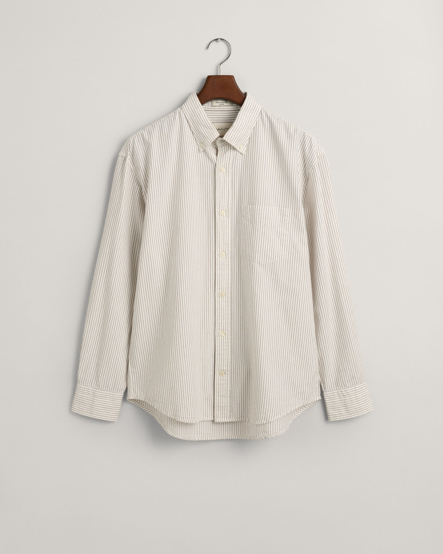 Camisa Oxford Archive &agrave;s riscas relaxed fit