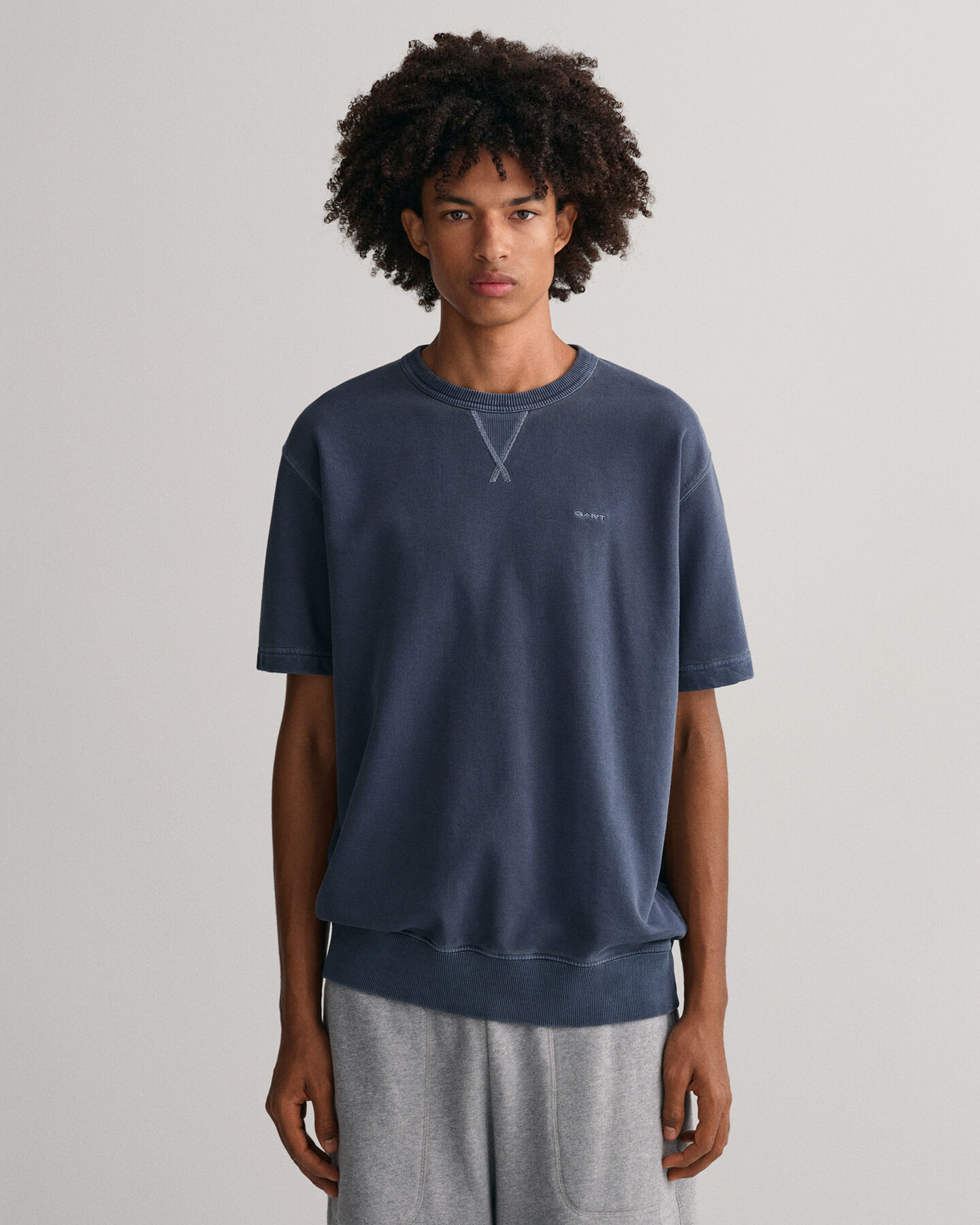 Sweatshirt de manga curta Sunfaded