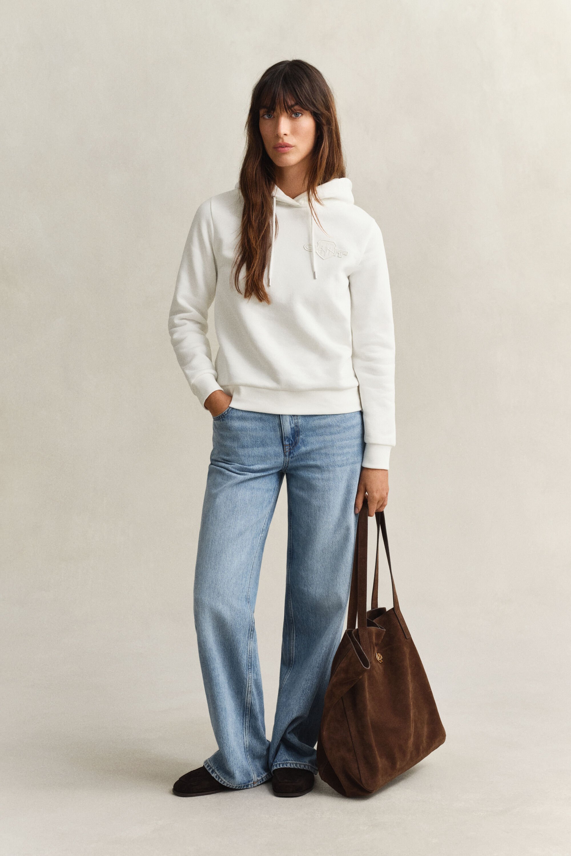 Sweatshirt com capuz Tonal Shield