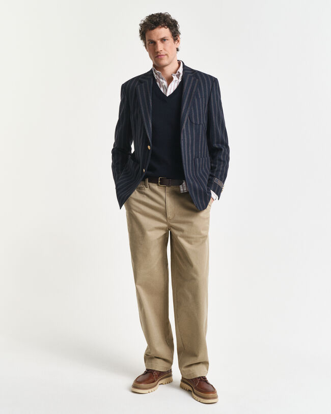 Pulover sem mangas em algodão clássico