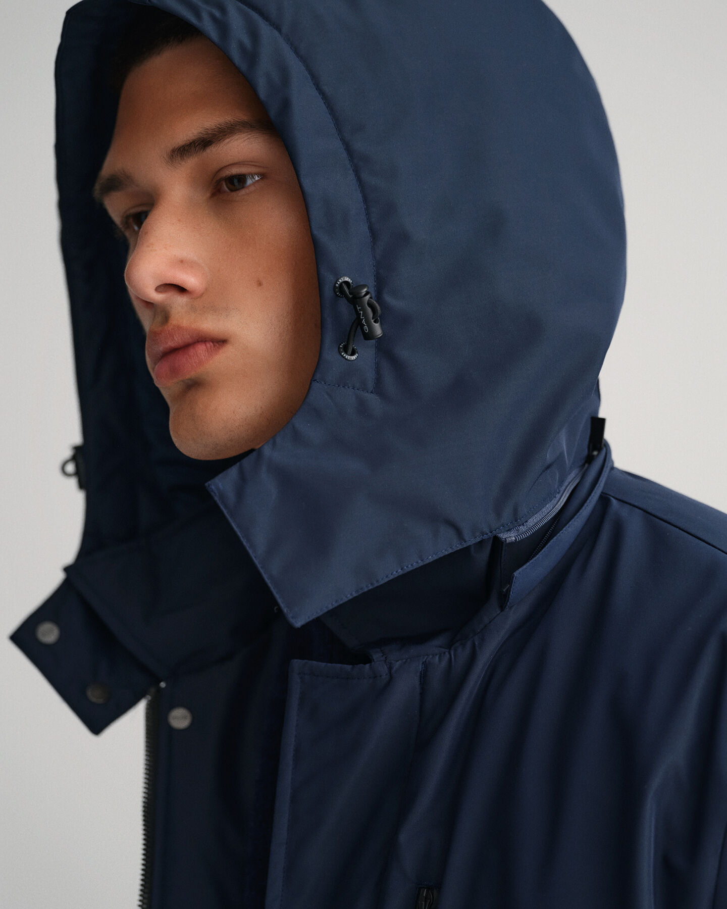 Gabardina acolchoada