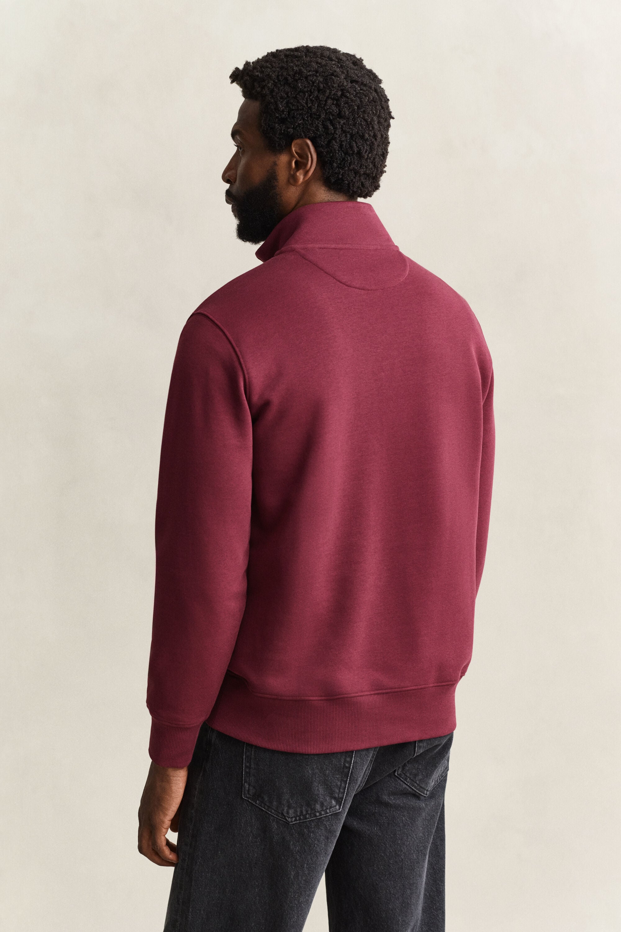 Sweatshirt com meio fecho Shield