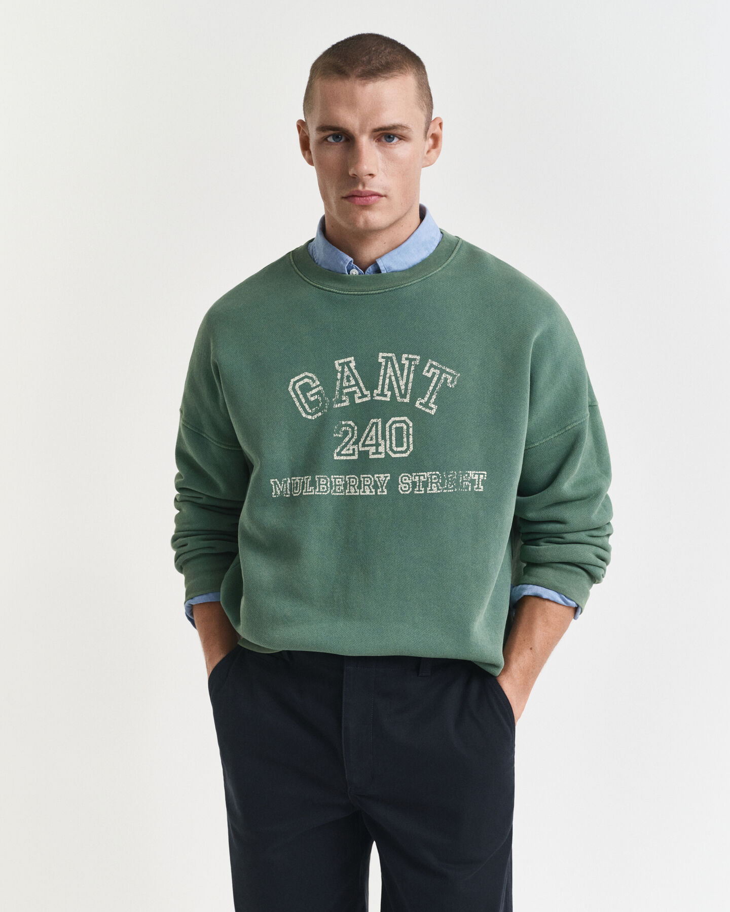 Sweatshirt com decote redondo Graphic