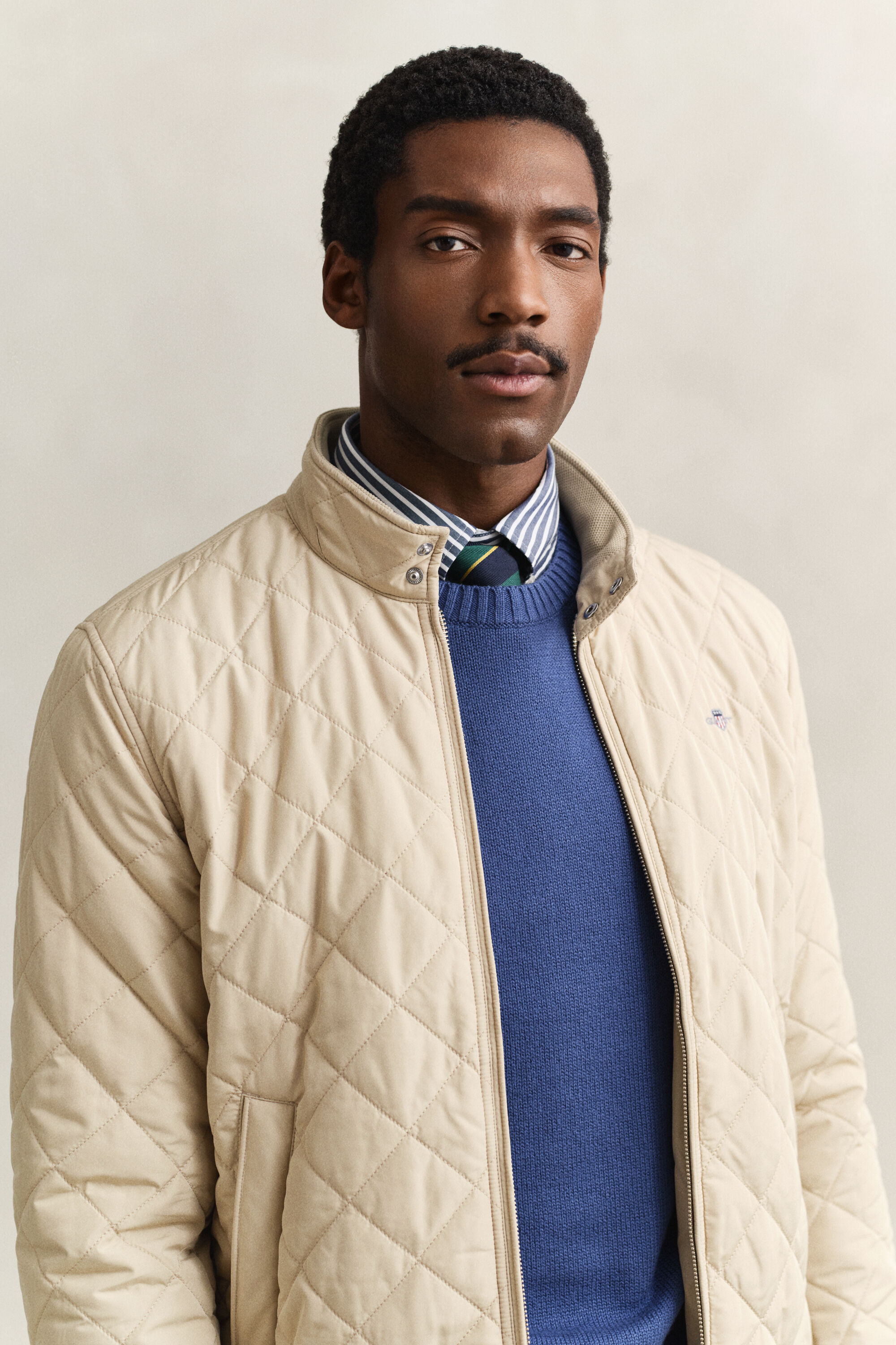 Blusão Windcheater acolchoado