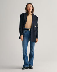 Camisola de manga comprida com gola alta