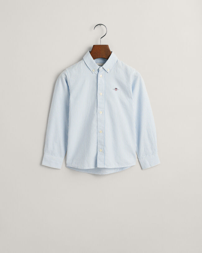 Camisa Oxford às riscas Shield Kids