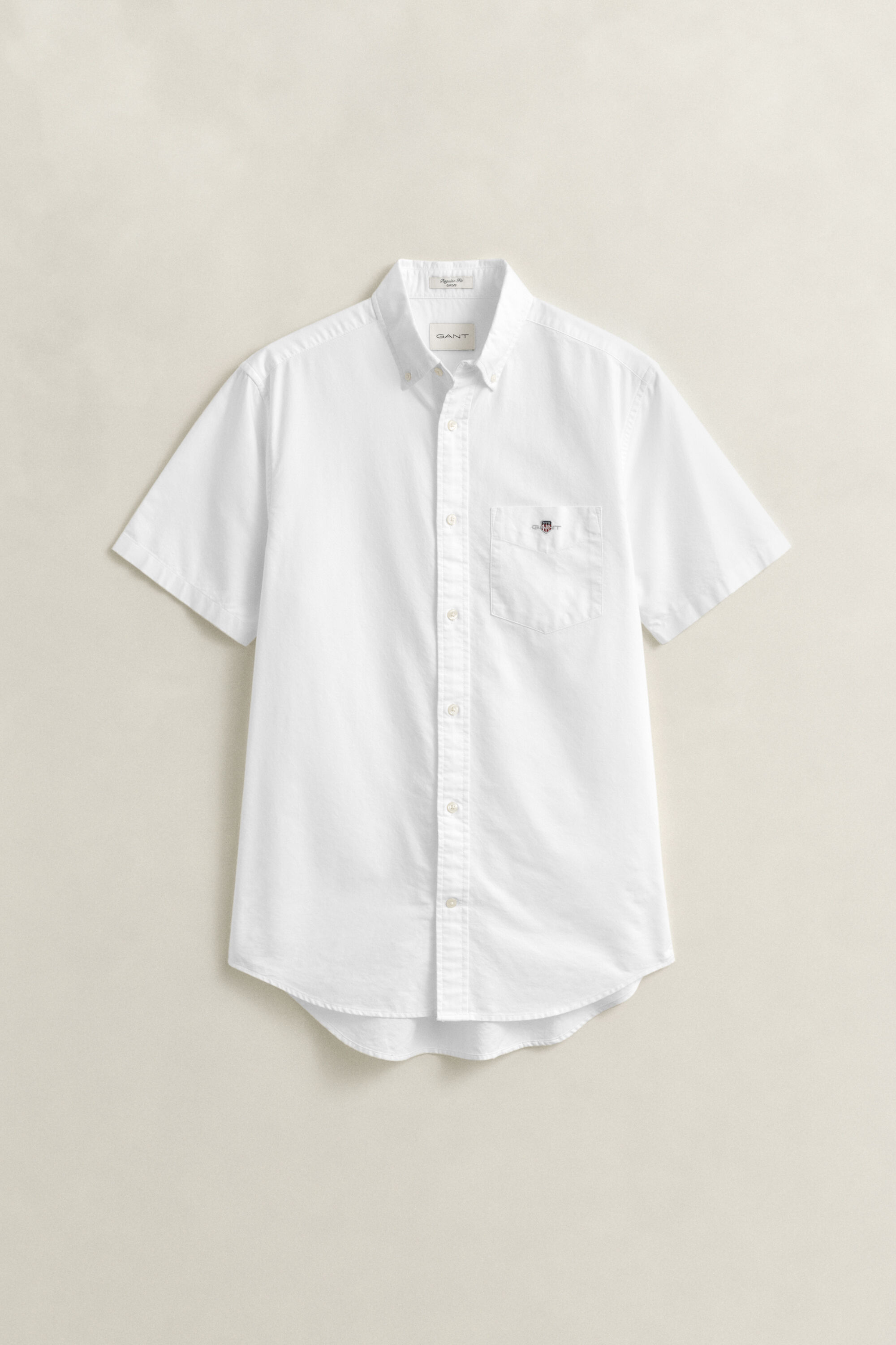 Camisa de manga curta Oxford Classic