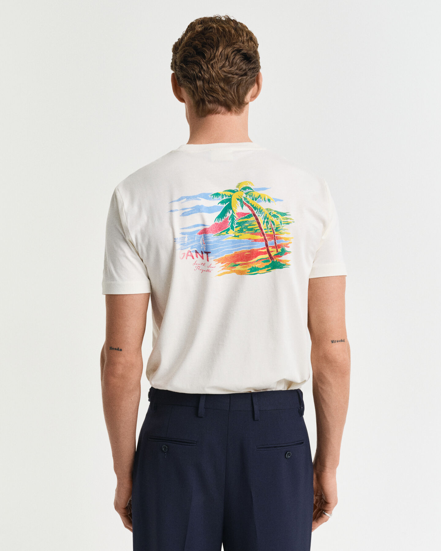 T-shirt GANT USA Sailing Print Graphic